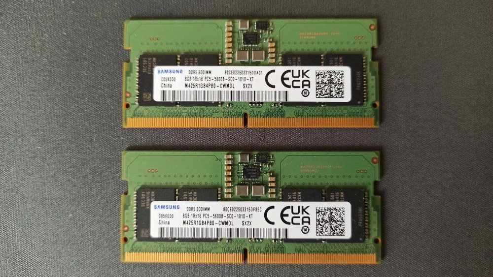 sodimm ddr5 5600 samsung - купити комп'ютери та комплектуючі