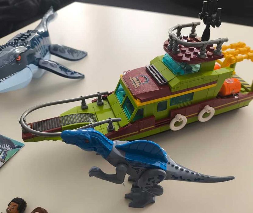Конструктор мезозавр у глибокому морі jurassic world, 327 деталей