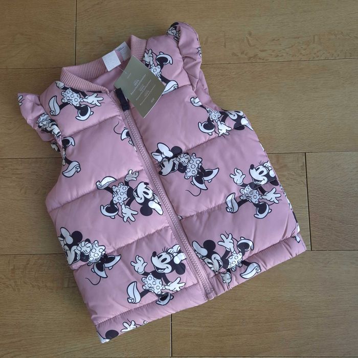 Нова жилетка H&M з мінні маус на 2-3-4 роки. 98 104 безрукавка disney