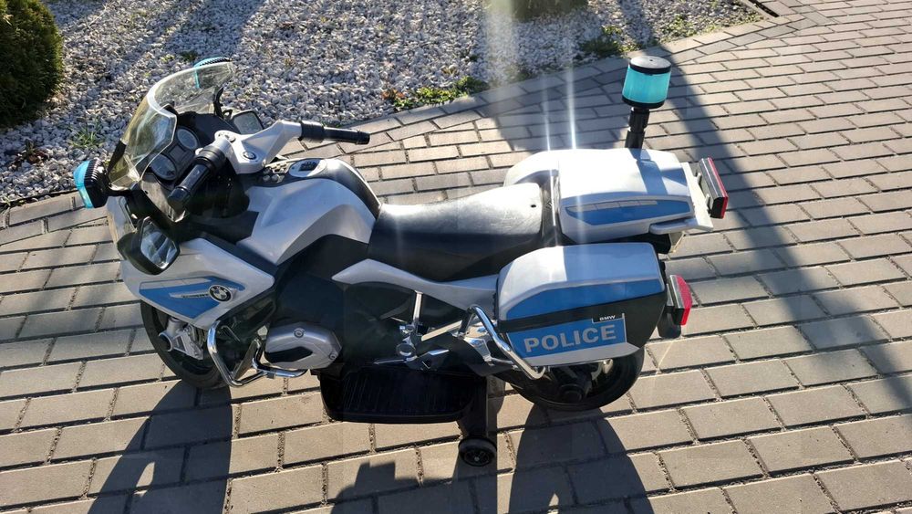Motor dla dzieci policyjny