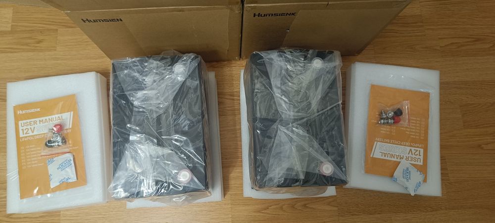 Humsienk Акумулятор LiFePO4 12V 100Ah с  Bluetooth BMS в наявності