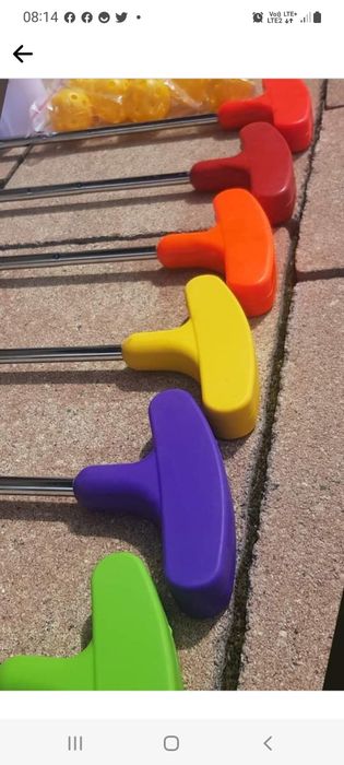 Kij do Mini golfa nowy RED-GOLF