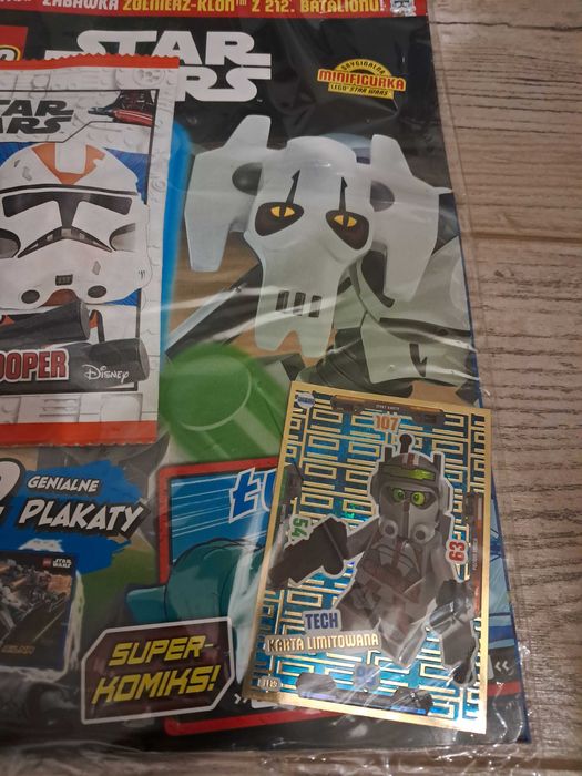 Magazyn lego Star Wars figurka klon z 212 batalionu karta gratis
