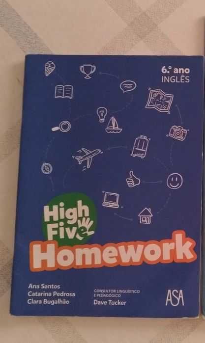 Cadernos de fichas mat, hgp, ingles 6.º Ano