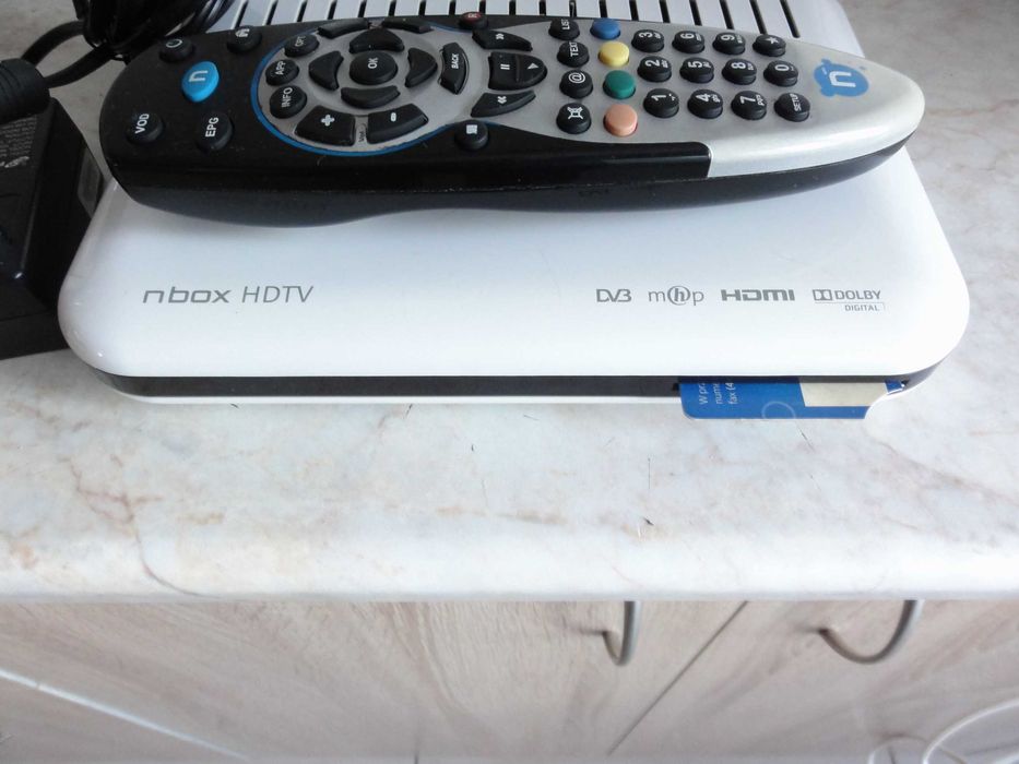 Dekoder Satelitarny nbox HDTV ITI 2850 ST (+ konwerter)