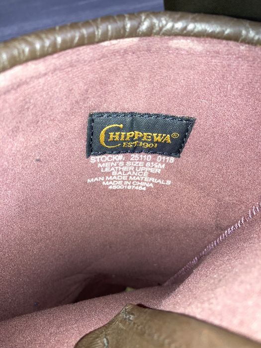 Чоловічі чоботи Chippewa snake