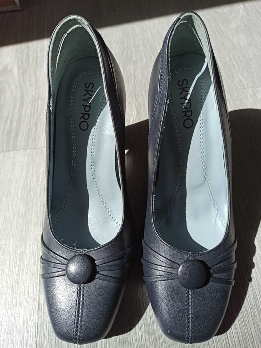 Sapatos Skypro de senhora com salto, hospedeira de bordo, 35