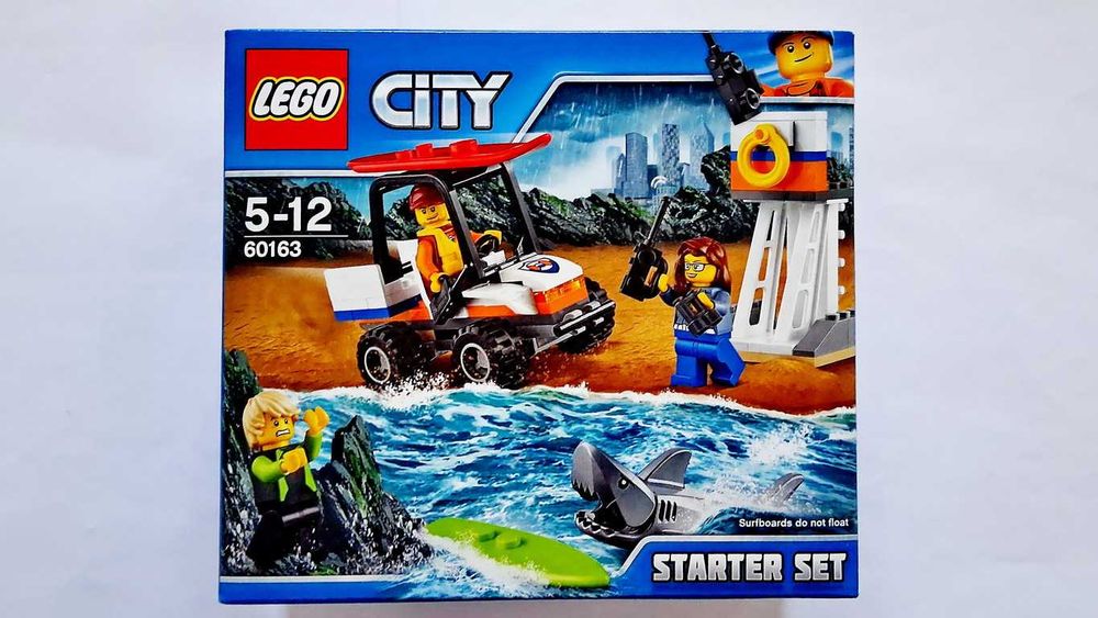 Lego City 60163 Coast Guard Starter Set, Sealed