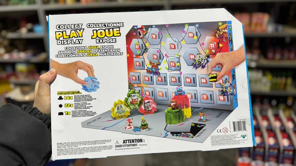 Адвент календар MrBeast Lab Swarms лабораторія