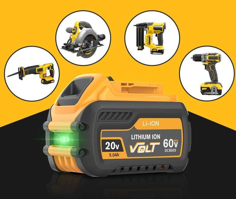 Akumulator bateria zamiennik Dewalt DCB609 DCB546 DCB182 9Ah FLEXVOLT