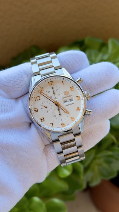 Tag Heuer Carrera Calibre 16 Aço/Ouro