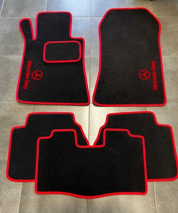 Ворсові коврики для Mercedes EQS \ EQC \ EQE\ GLB\ поліки