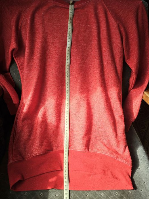 Ceglastoczerwona bluza
