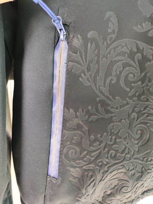 Kurtka Softshell Crivit M 40/42 czarna granatowe wstawki