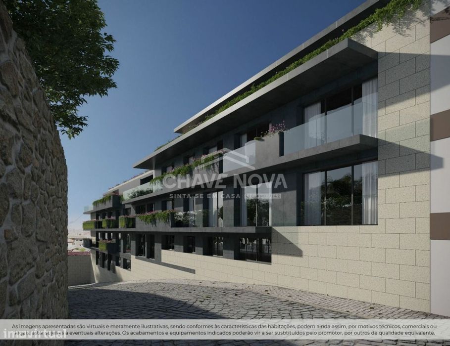 T0 evolutivo ("T1") em construção, junto Metro Av. Republica V.N. Gaia