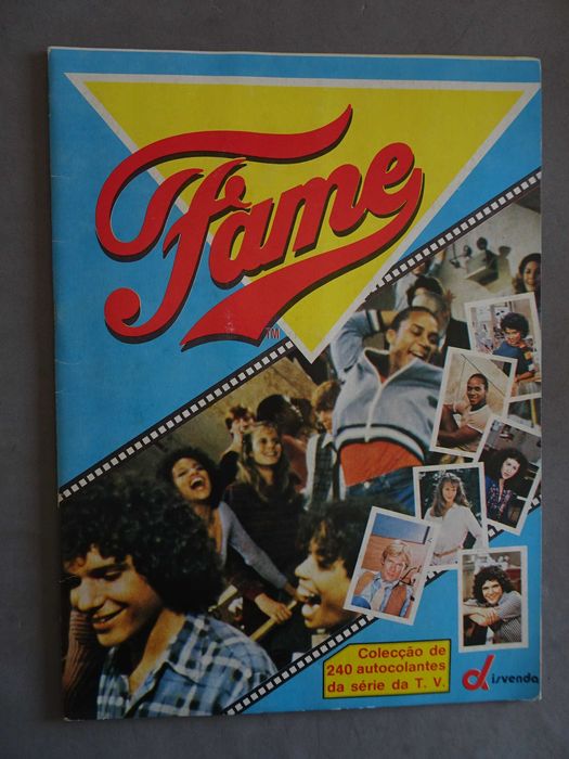 Caderneta de cromos Fame - Disvenda (Faltam 42 cromos)