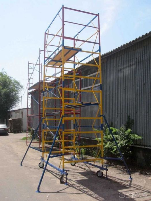 Вишка тура. Леса. Будівельні риштування. Леса строительные. Риштовка.