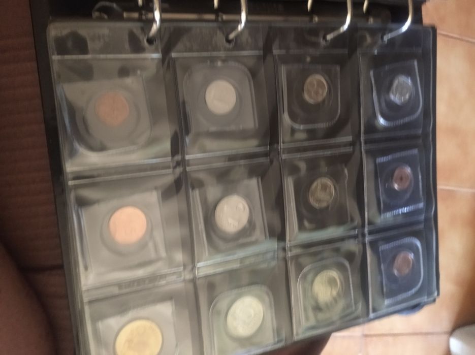 NOVO PREÇO Coleção completa notas e moedas