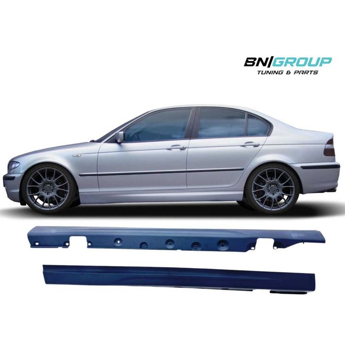 Nakładki progowe do BMW E46 sedan, touring (1998-06) Progi e46 M-Tech