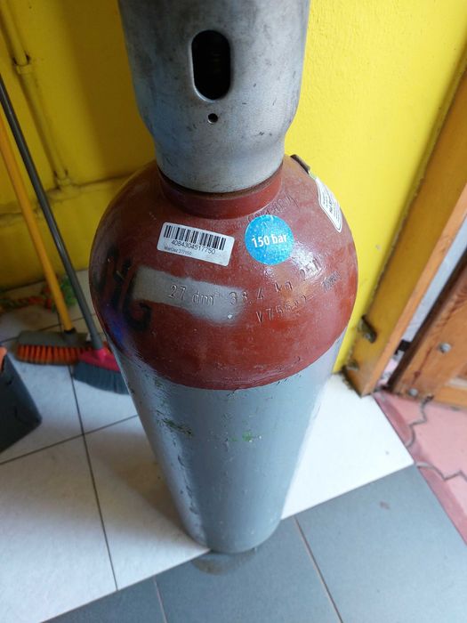 Pusta butla hel 27dm3