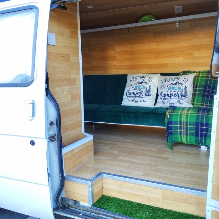 Campervan Transit pronta a circular