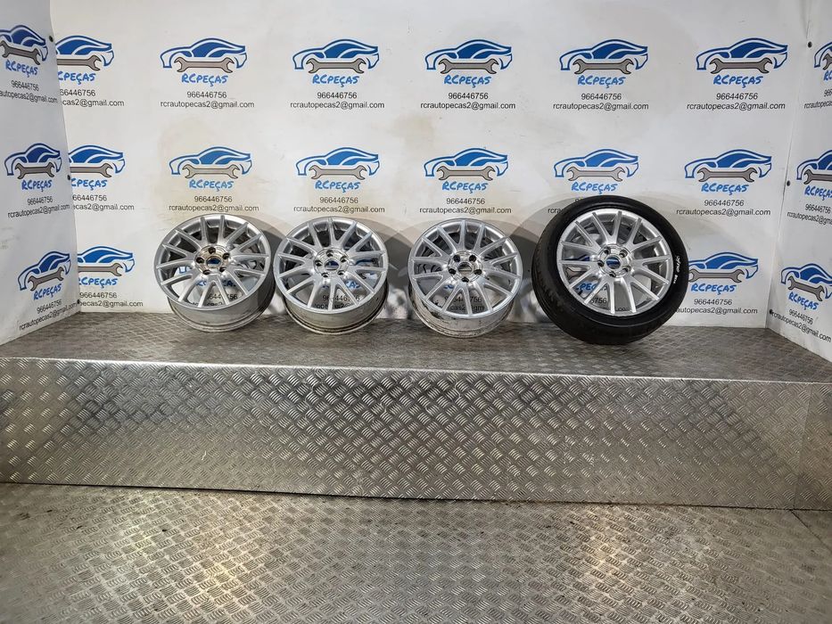 Conjunto Jantes 17 Originais VW Golf 5 Jetta 7J ET54 5x112 1K0601025AN