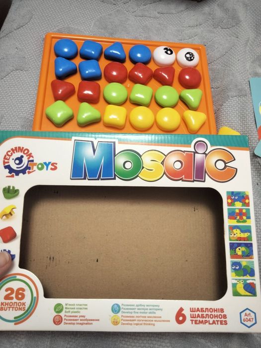 Мозаїка Technok Toys для дітей від 2 років