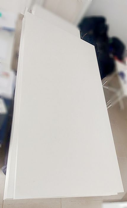 Secretária com pés de bambu, 150x75 - LINNMON