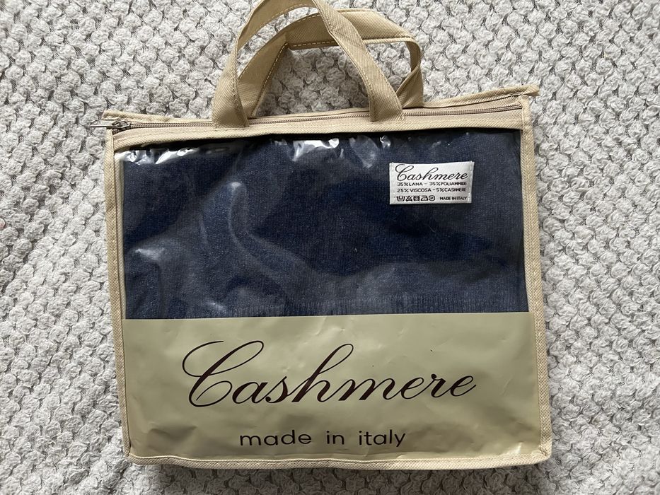 Шарф з вовни та кашеміру