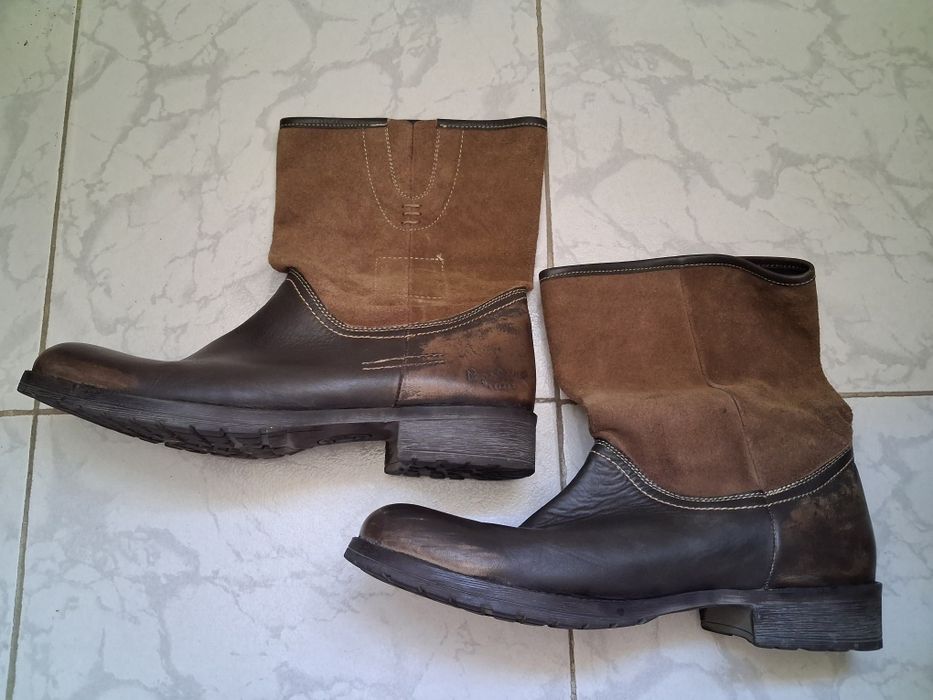Botas pretas Zara 43 e Pepe Jeans 42