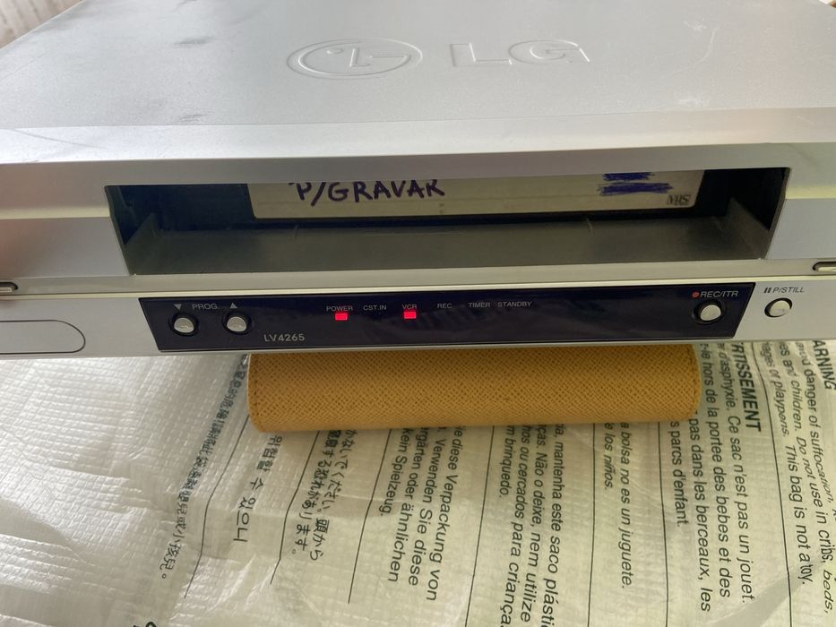 Video gravador LG