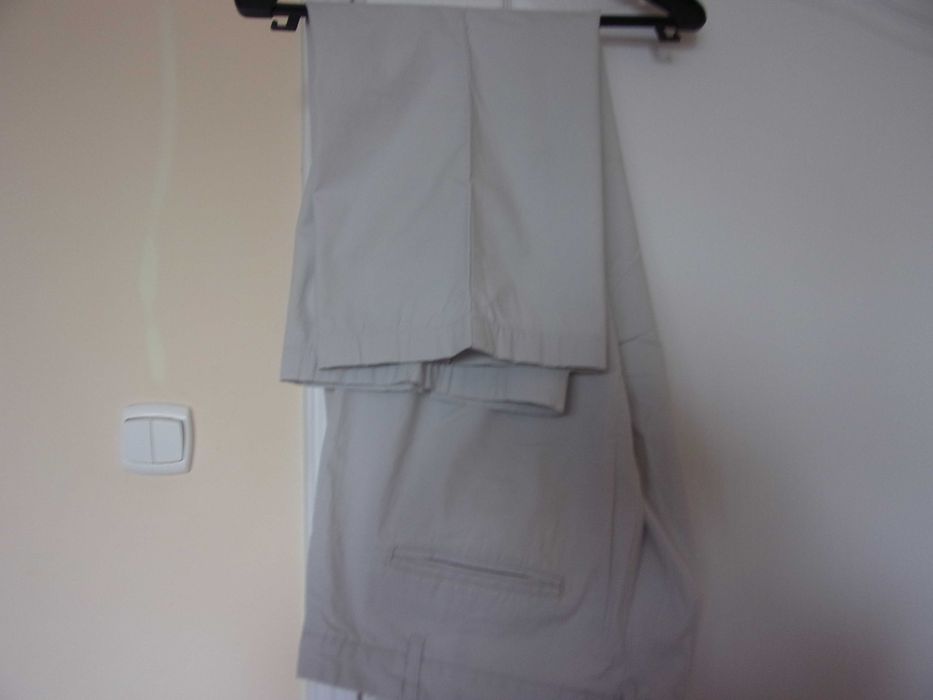 Jasne spodnie damskie Calvin Klein golf rozm. 14