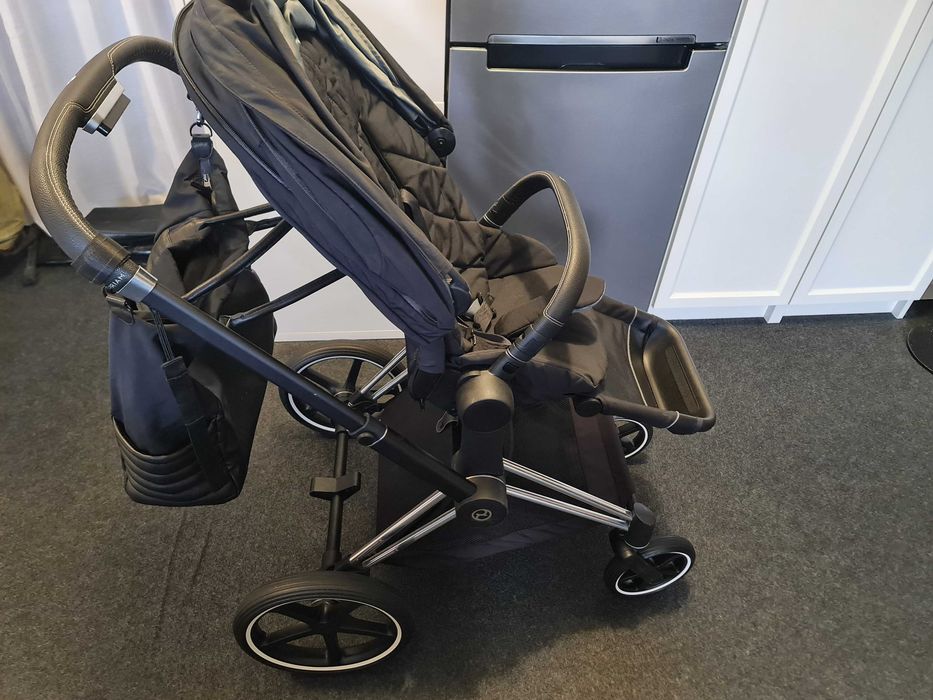 Wózek Cybex Priam Gondola + Spacerówka + Torba + Śpiworek