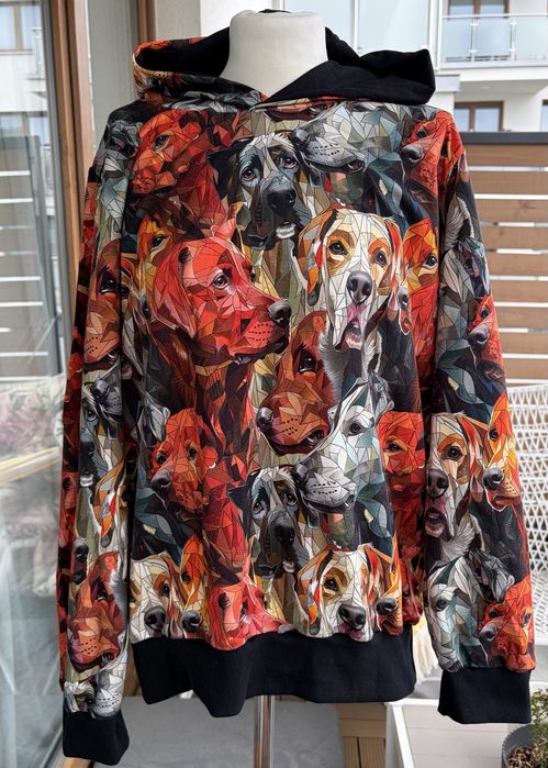 Bluza handmade z dresowki