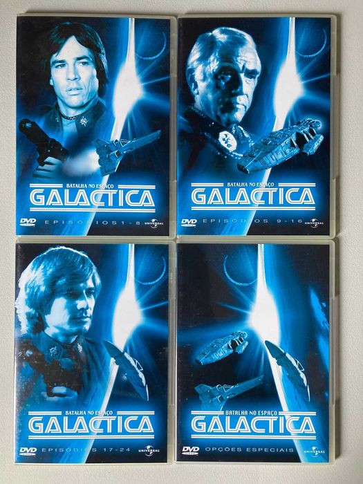 [DVD] Galactica: Batalha no Espaço (Battlestar Galactica) - Série Completa