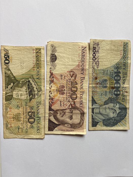 Stare Polskie banknoty