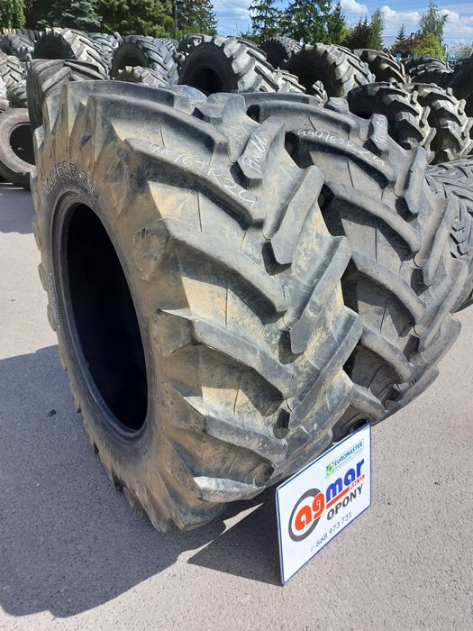 440/65R24 Trelleborg, Pirelli opony używane rolnicze para