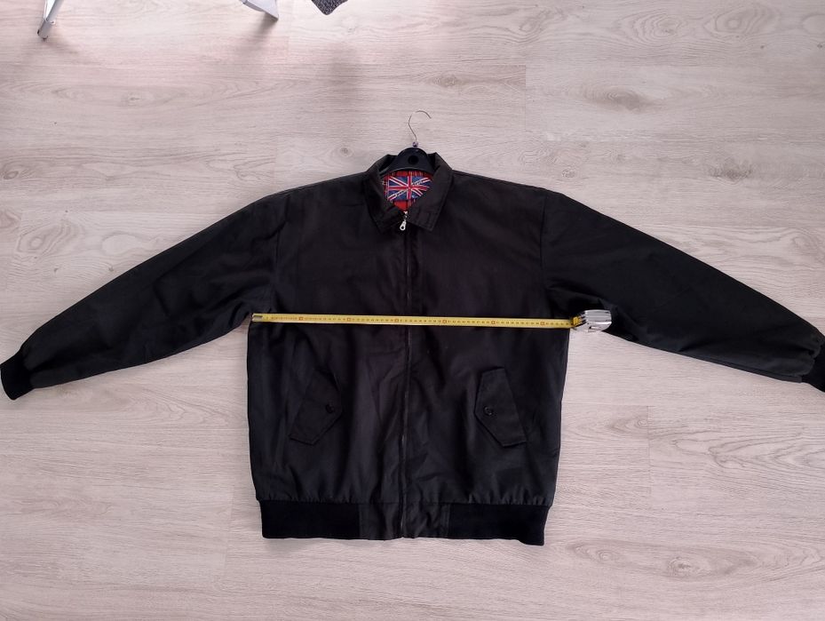 Kurtka English Style Harington rozmiar XXXL czarna