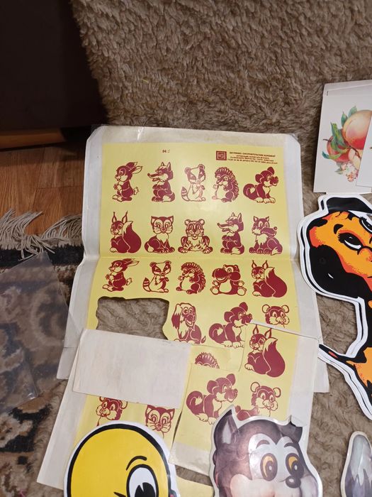 Наклейки, переводилки растишка