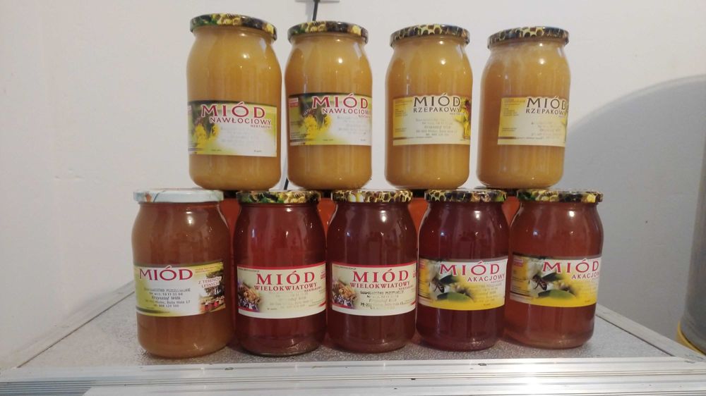 Miód z własnej pasieki 2025