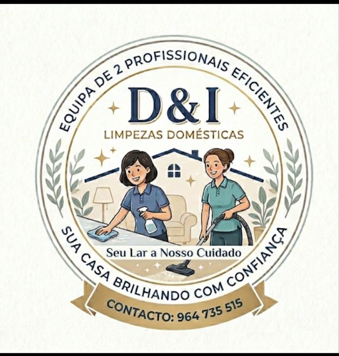 Limpezas Domésticas – Equipa de 2 Profissionais