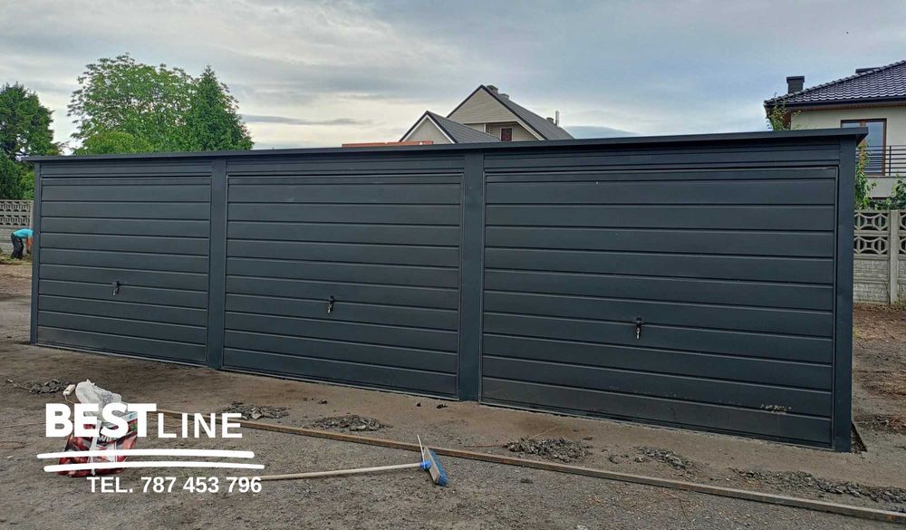 Garaż blaszany, blaszaki Premium BESTLine GRATIS Montaż, Transport