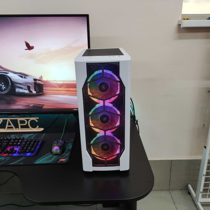 Компютер Новый Ryzen 5 5500, 16GB DDR4, AORUS RX 570, SSD 512GB m2 ТОП