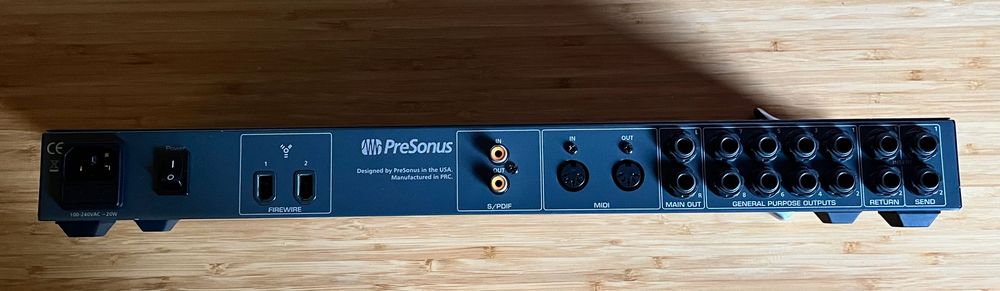 Presonus FIRESTUDIO project - Interfejs audio