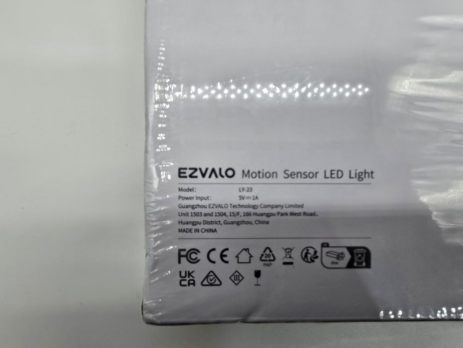 Luz LED da EZVALO com sensor de movimento novo