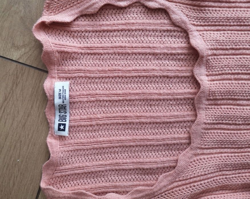 Big Star - ażurowy top wiskoza