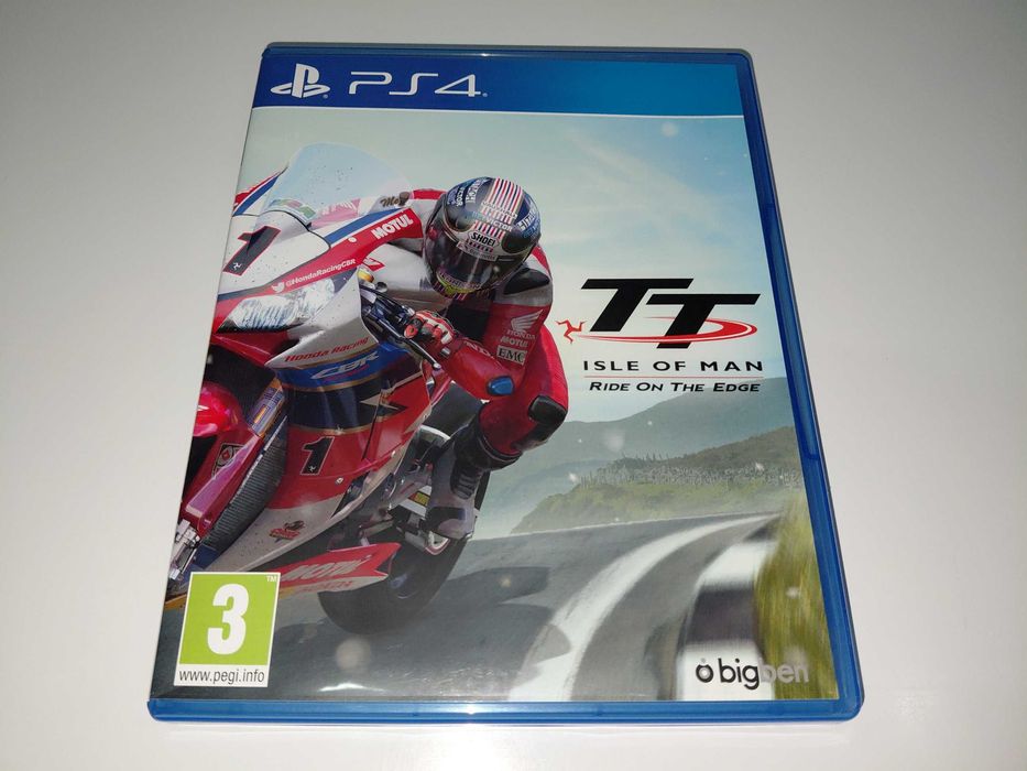 ps4 TT ISLE OF MAN RIDE ON THE EDGE wyścigi motorów  grafika prędkość