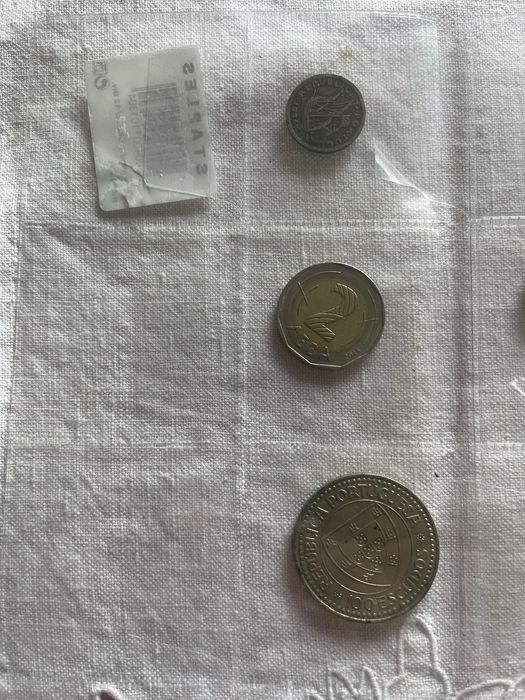 Moedas antigas negociavel