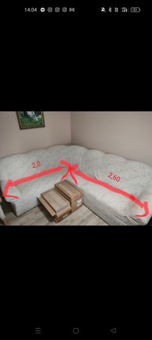 Narożnik z funkcją spania