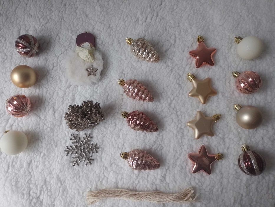 bombki, ozdoby świąteczne, 26 szt., nowe